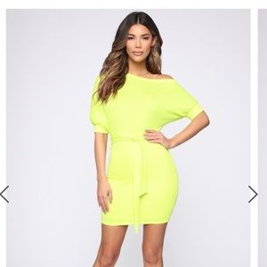 Hearts Collide off Shoulder Dress